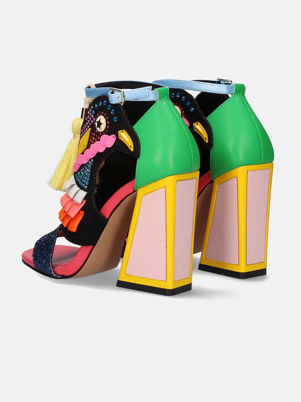 DOMINIC-402 PU GREEN BLUE