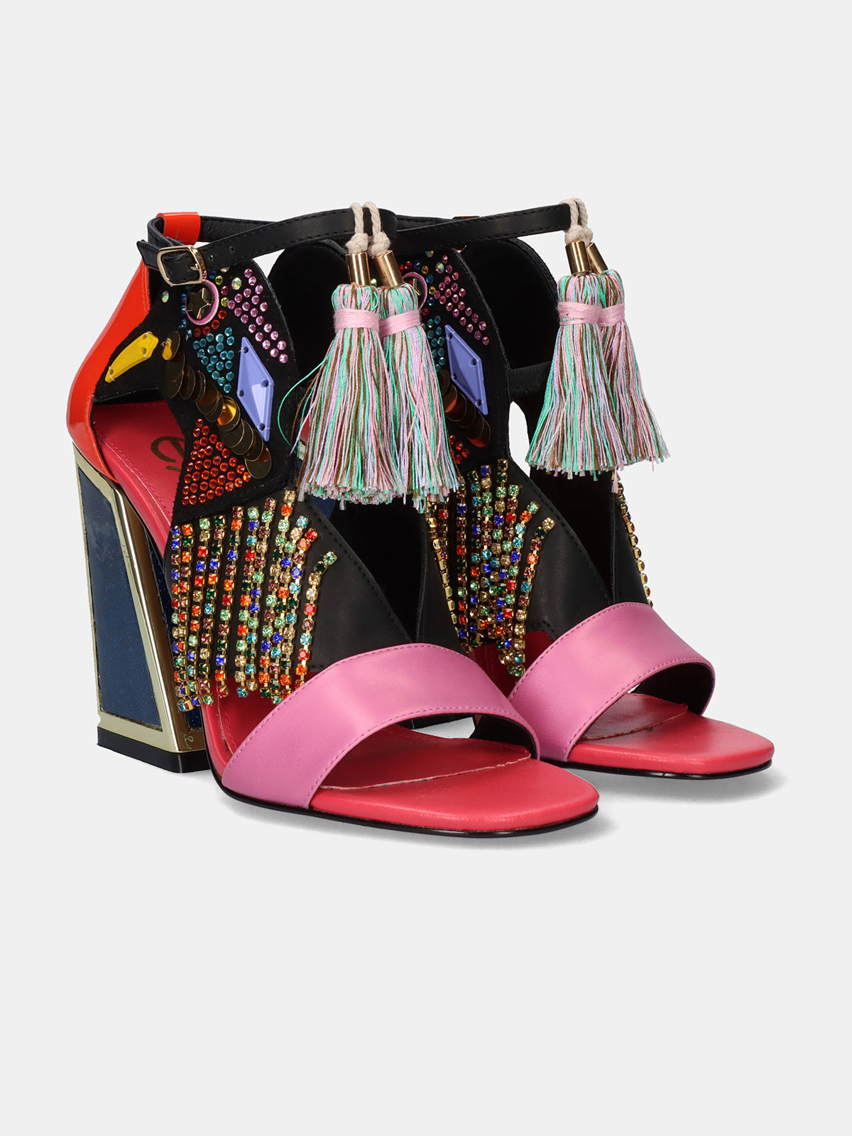 DOMINIC-443 PU CORAL PINK