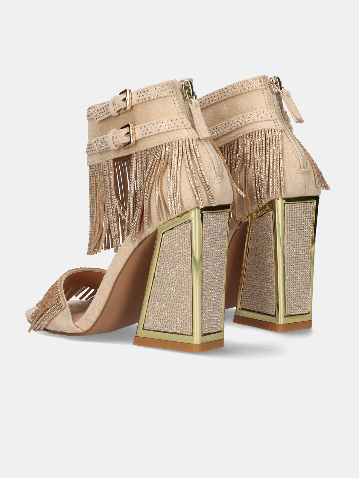 DOMINIC-520 STRASS BEIGE