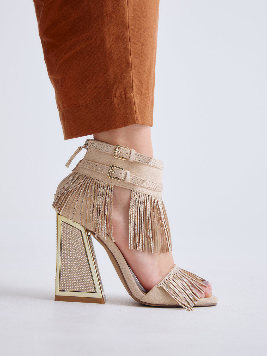 DOMINIC-520 STRASS BEIGE