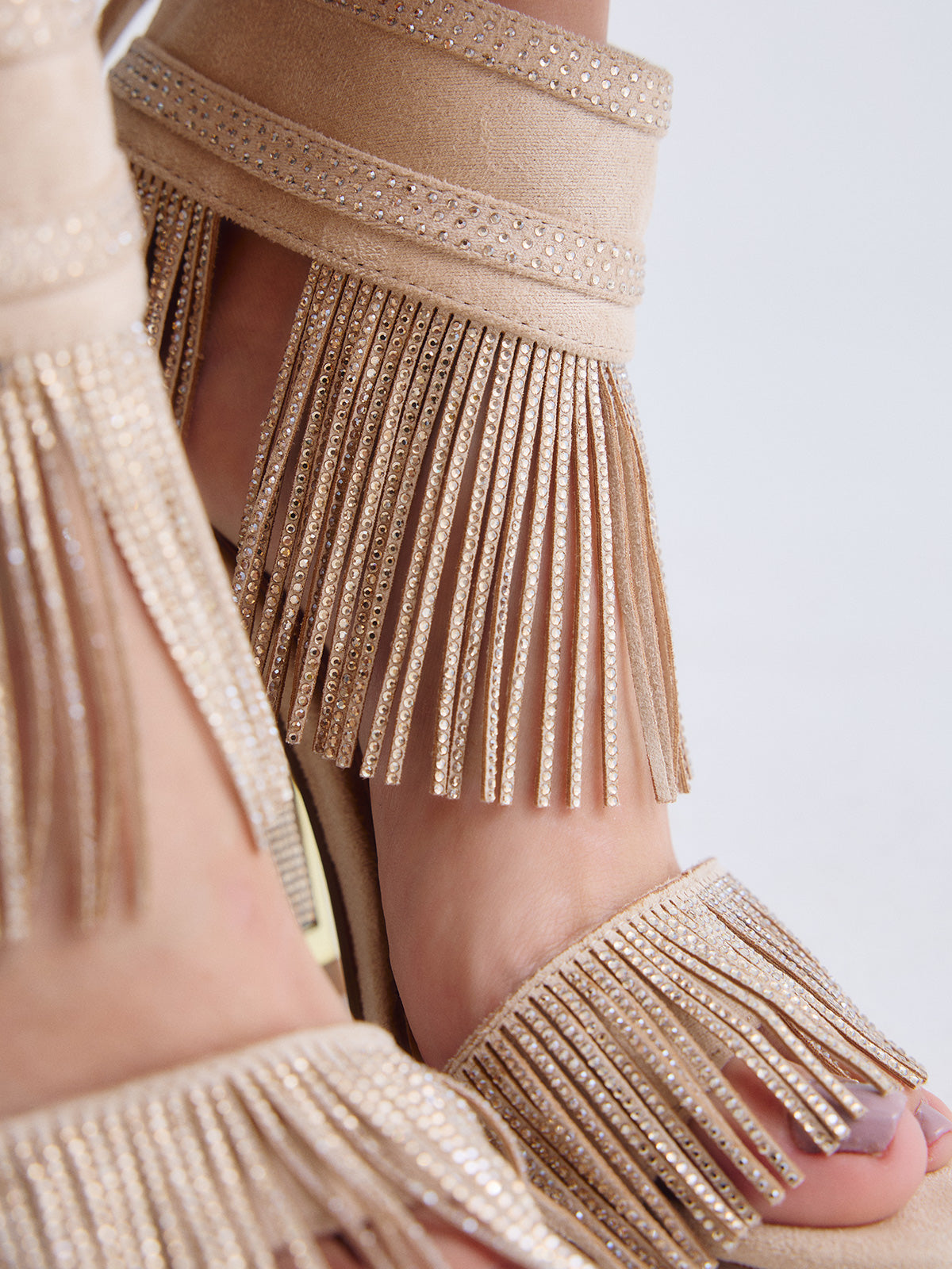 DOMINIC-520 STRASS BEIGE