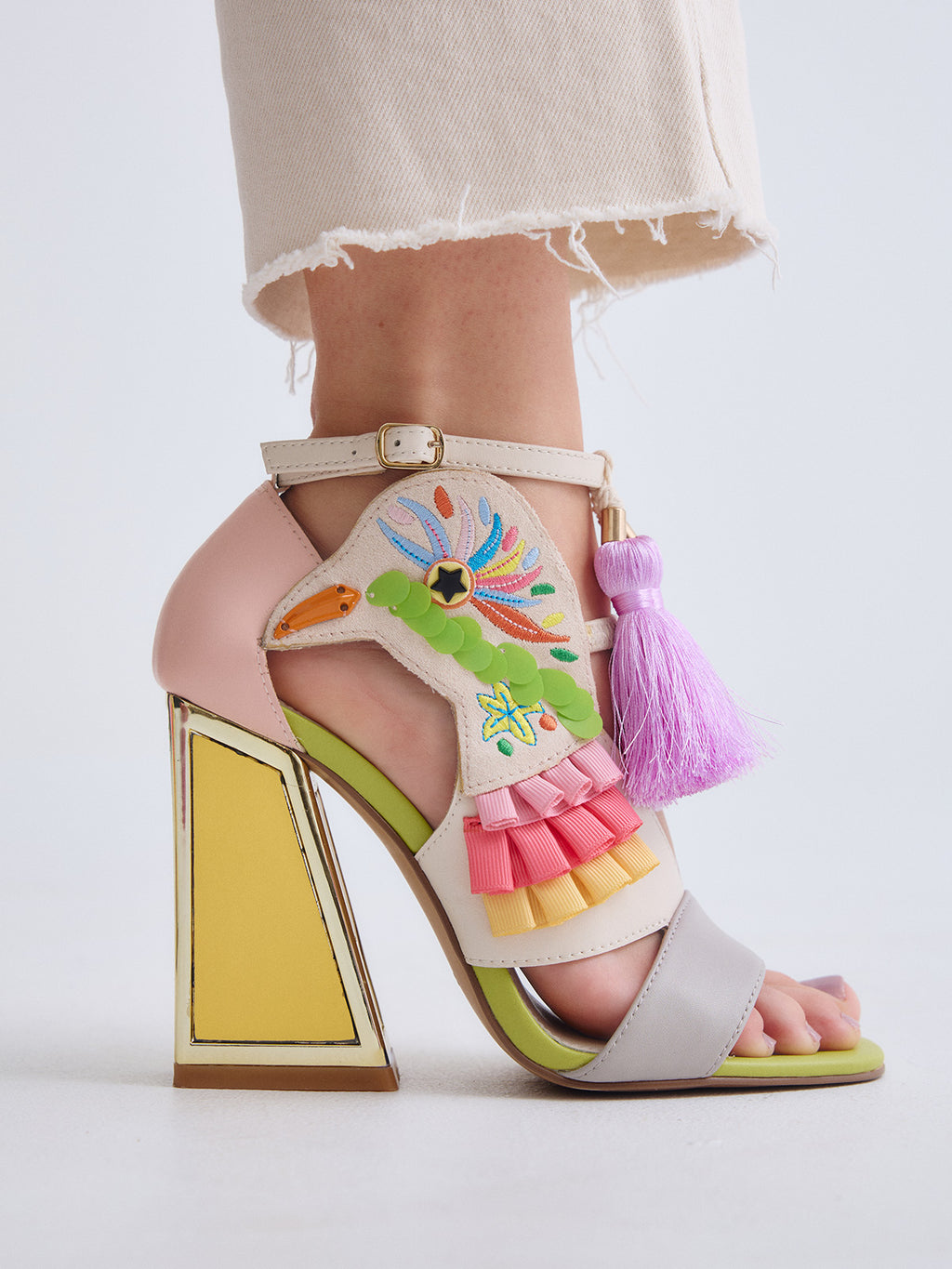 DOMINIC-550 PU PINK GREY