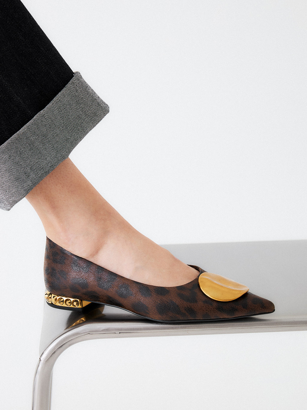 EMERY-215 LEOPARD BROWN