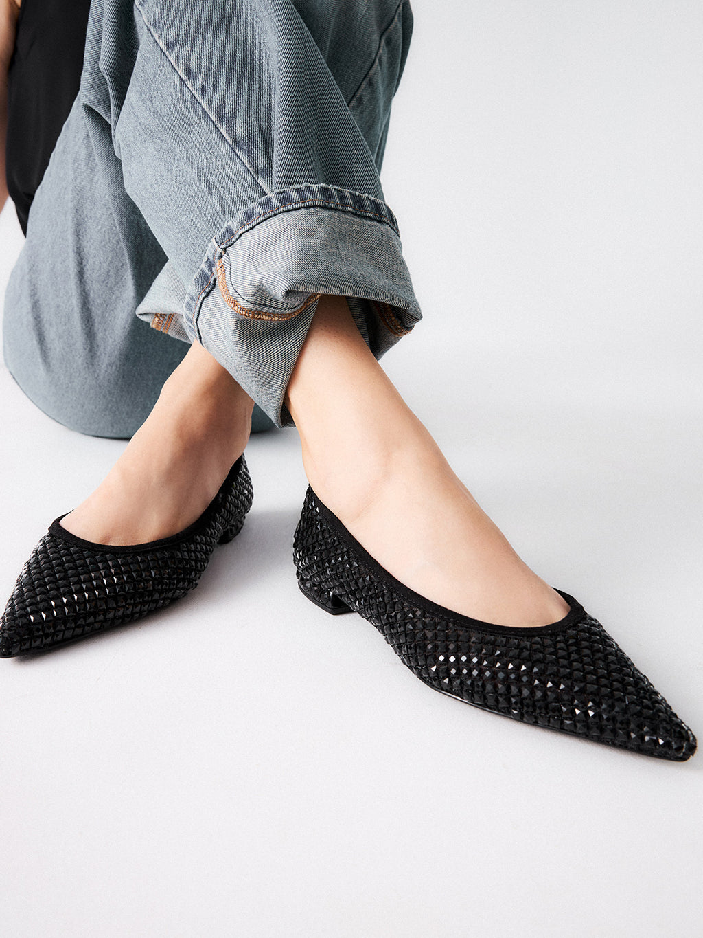 EMERY-220 STRASS BLACK