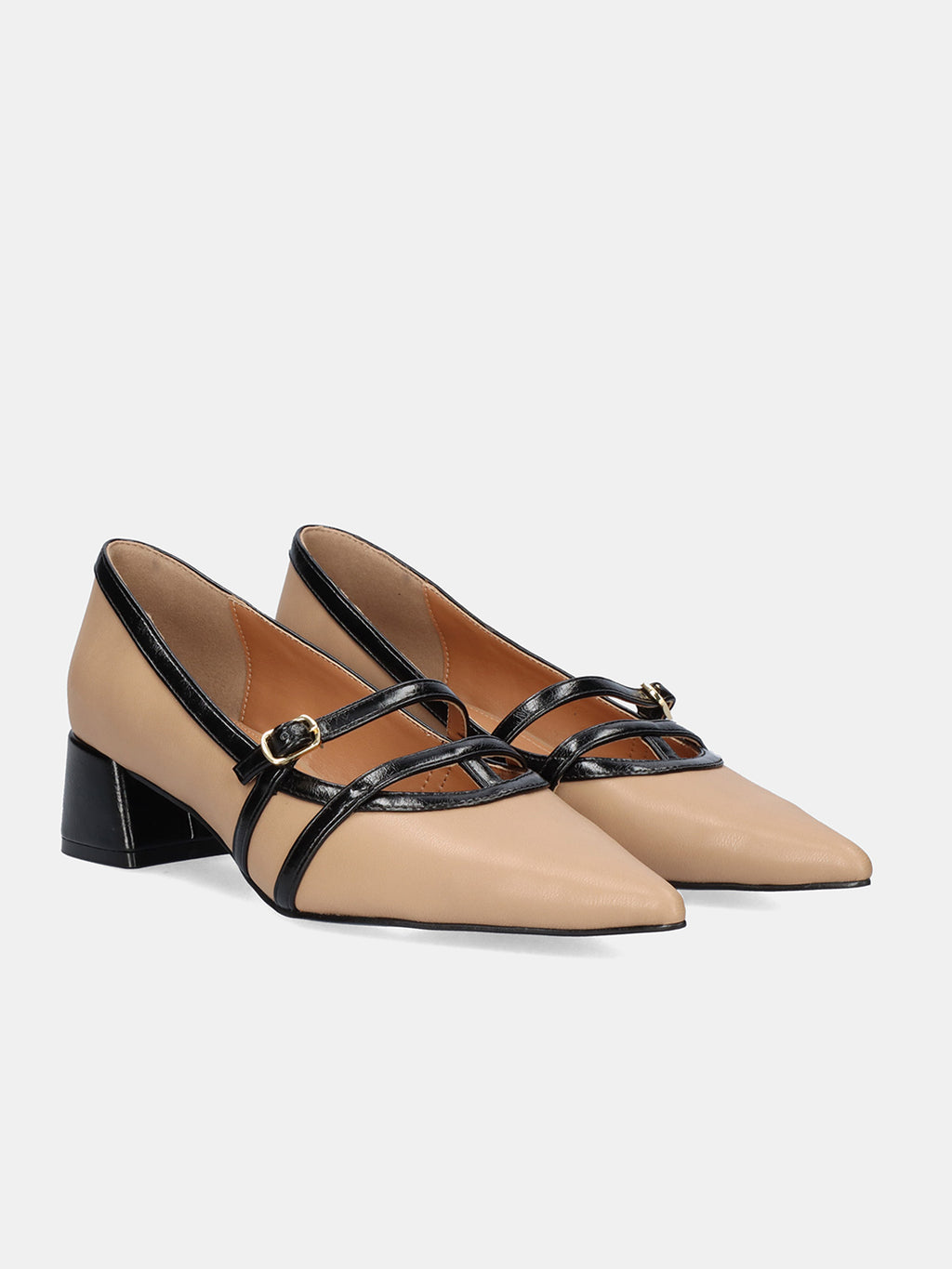 GRACE-611 PU TAUPE BLK