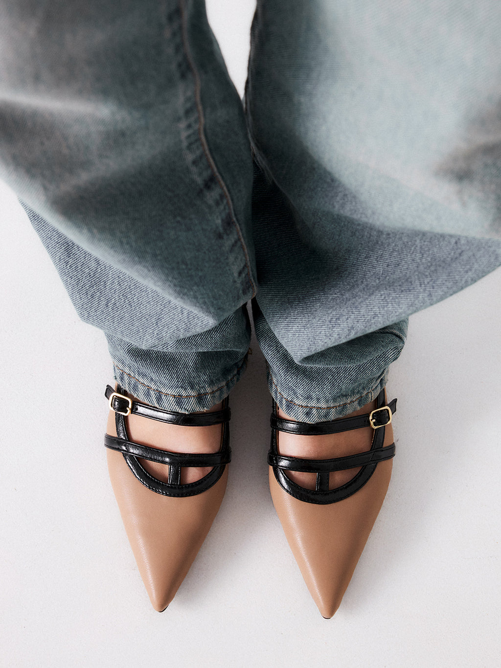 GRACE-611 PU TAUPE BLK