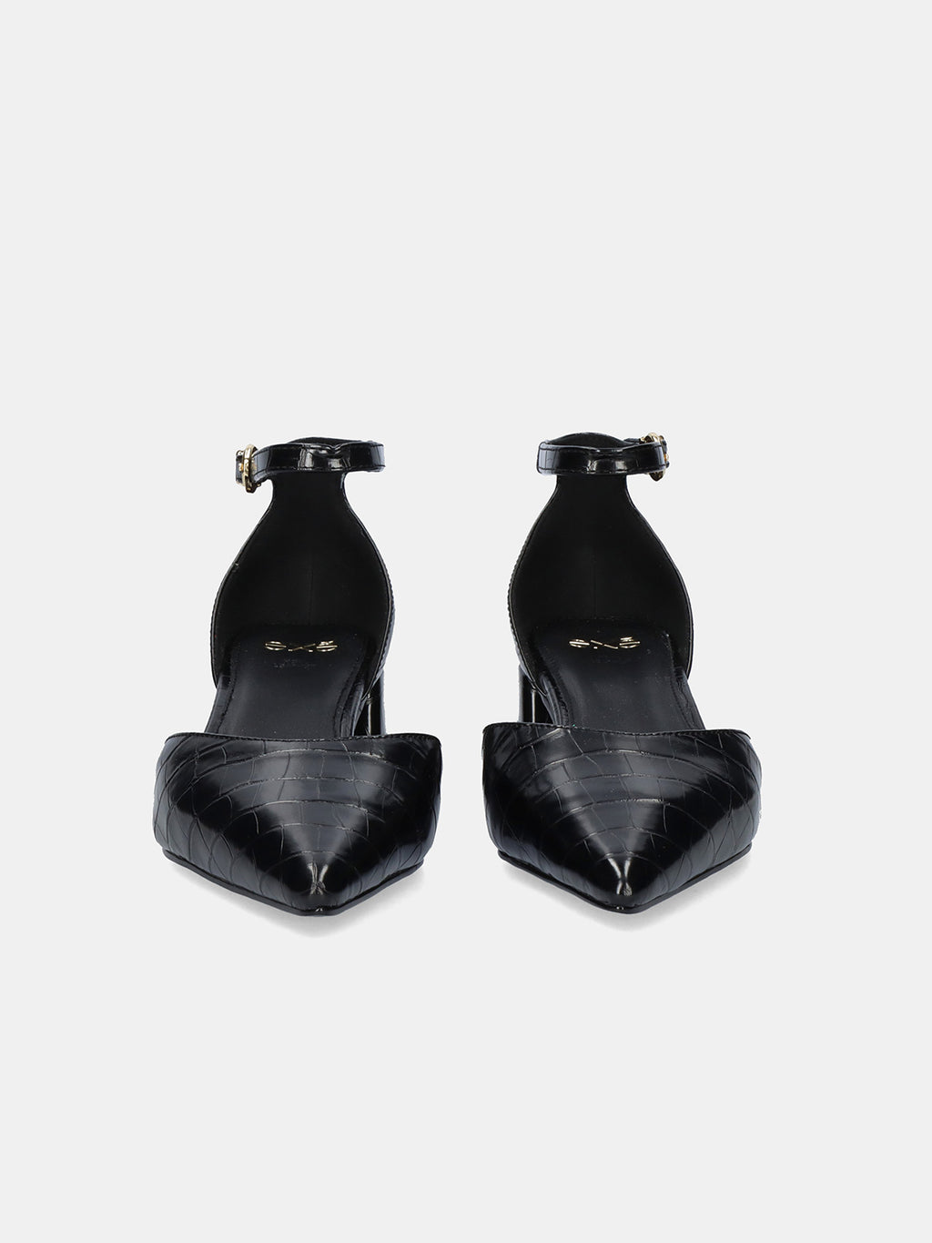 GRACE-617 CROCO BLACK