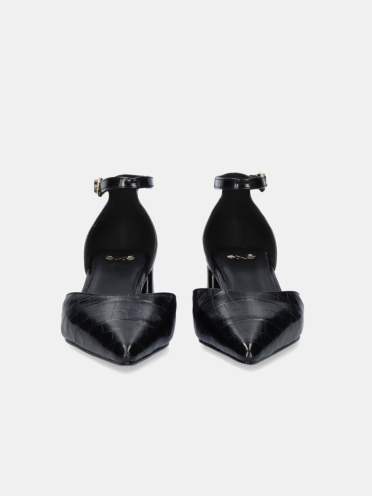 GRACE-617 CROCO BLACK