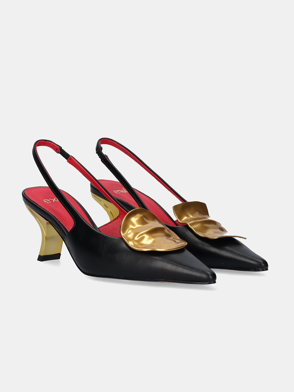 GRETA-300 PU BLACK-GOLD