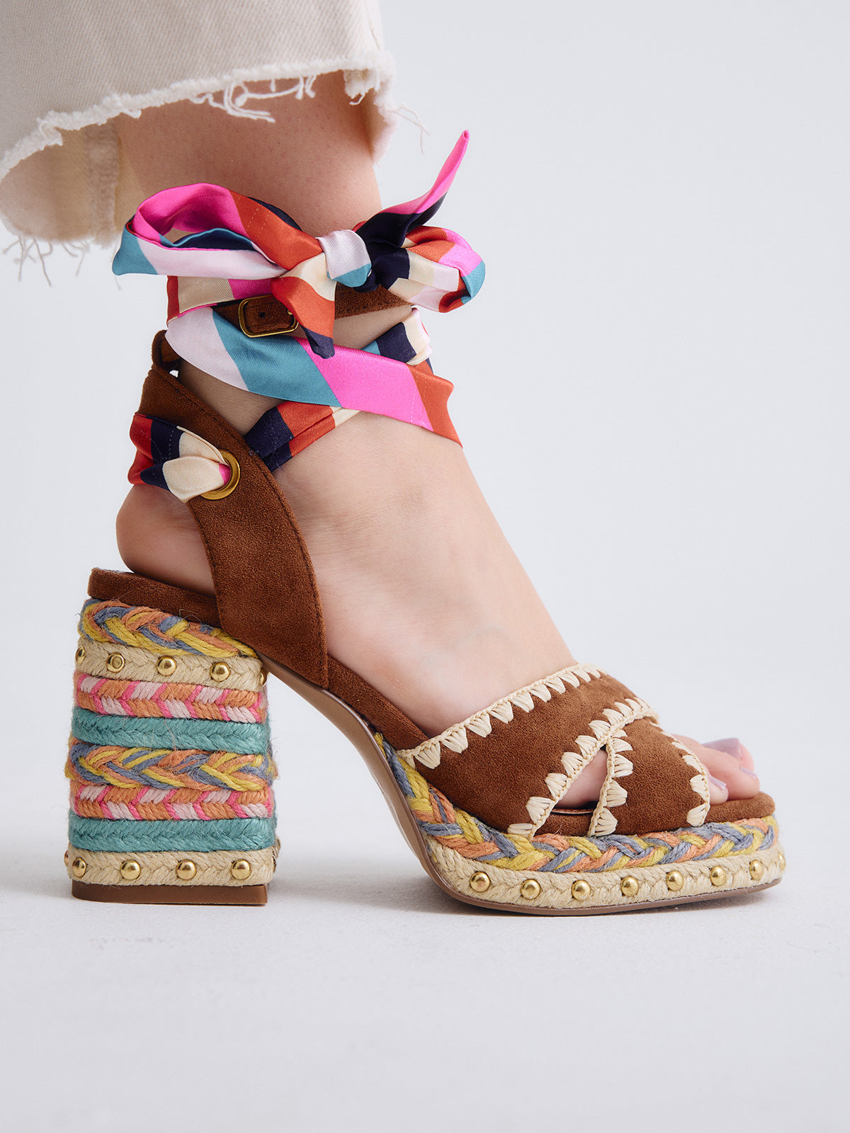 HAVANA-448 ROPE TAN MULTICOLOR