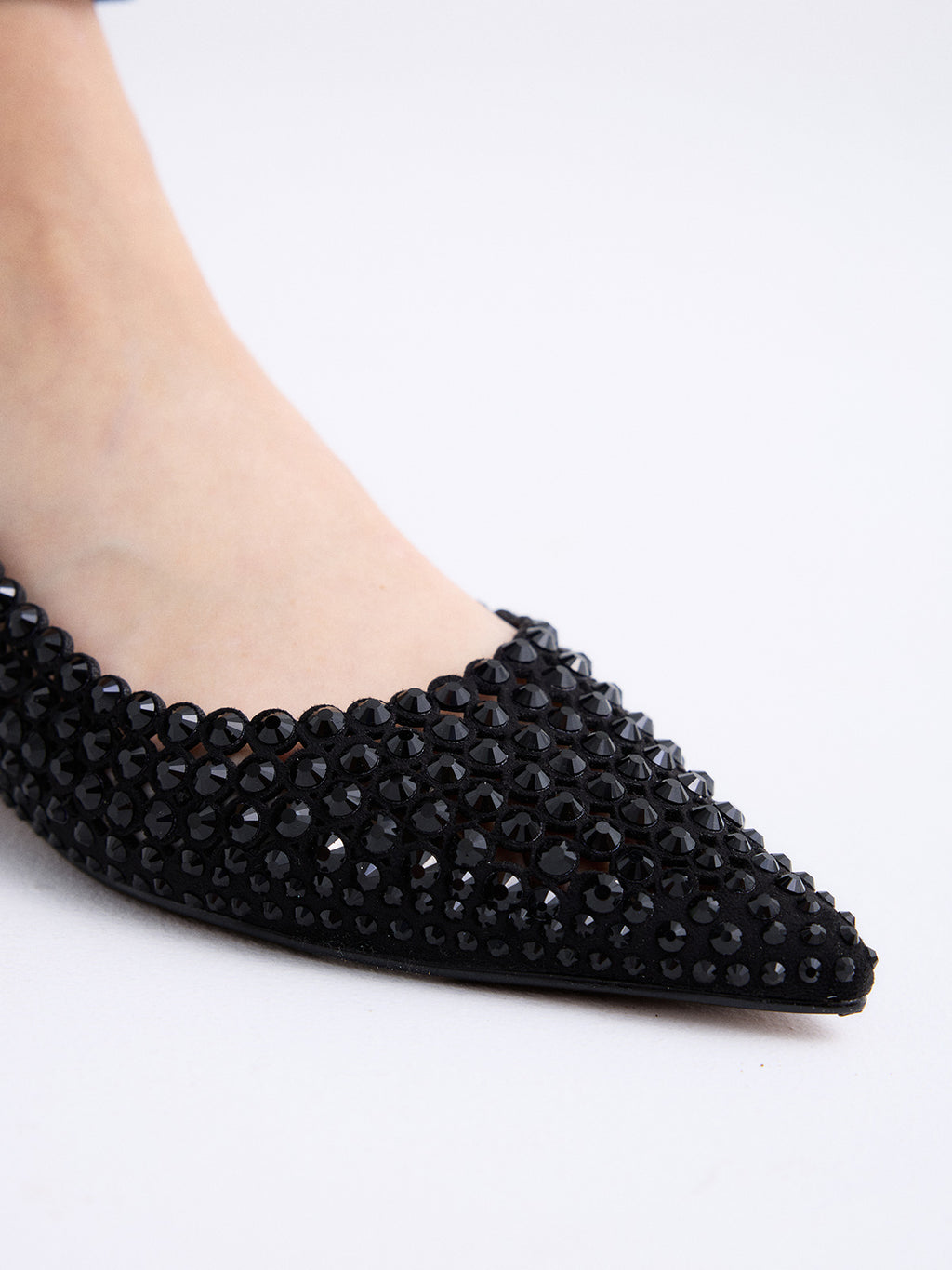 HILLARY-141 STRASS BLACK