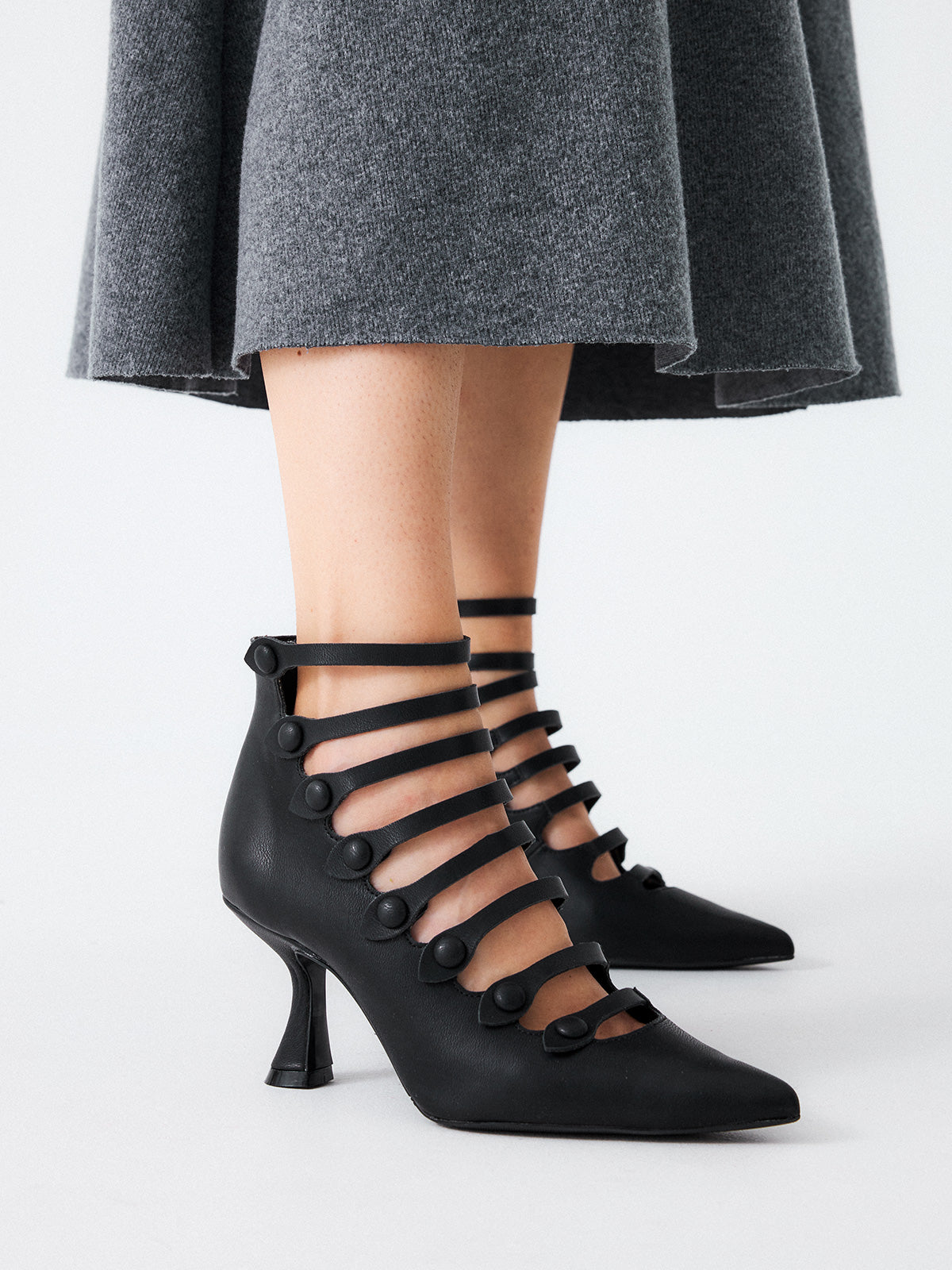 ISABELLA-115 PU BLACK