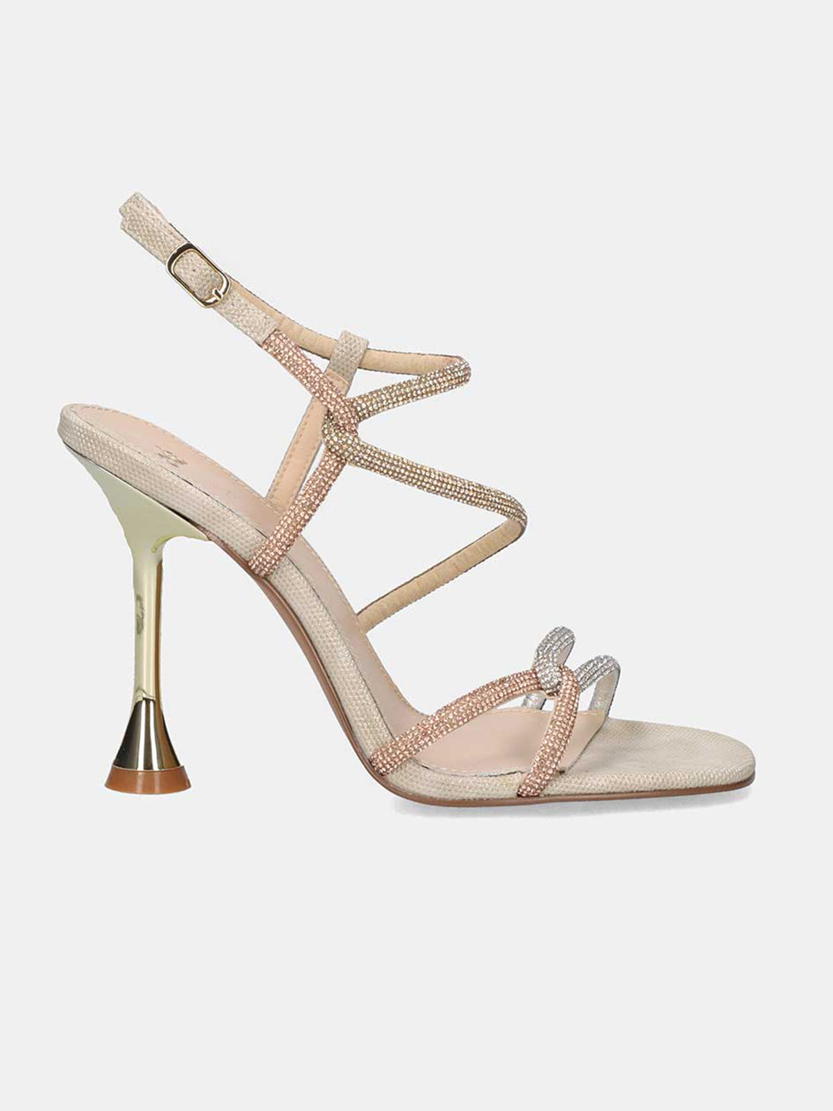 JADE-710 STRASS GOLD SILV