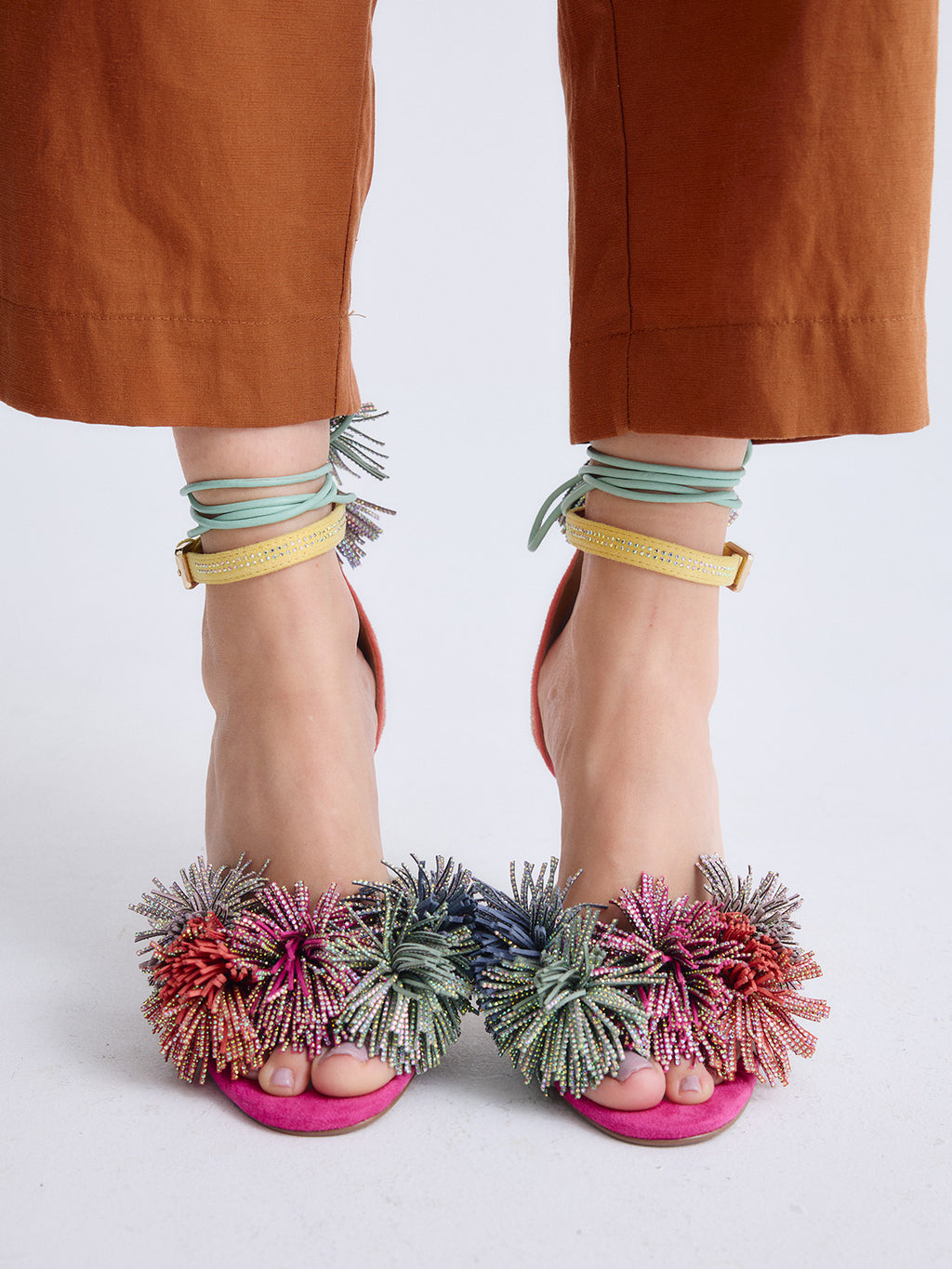 JENIFER-725 FABRIC ORNGE GREE