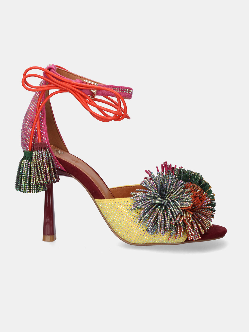 JENIFER-725 FABRIC PINK YELW