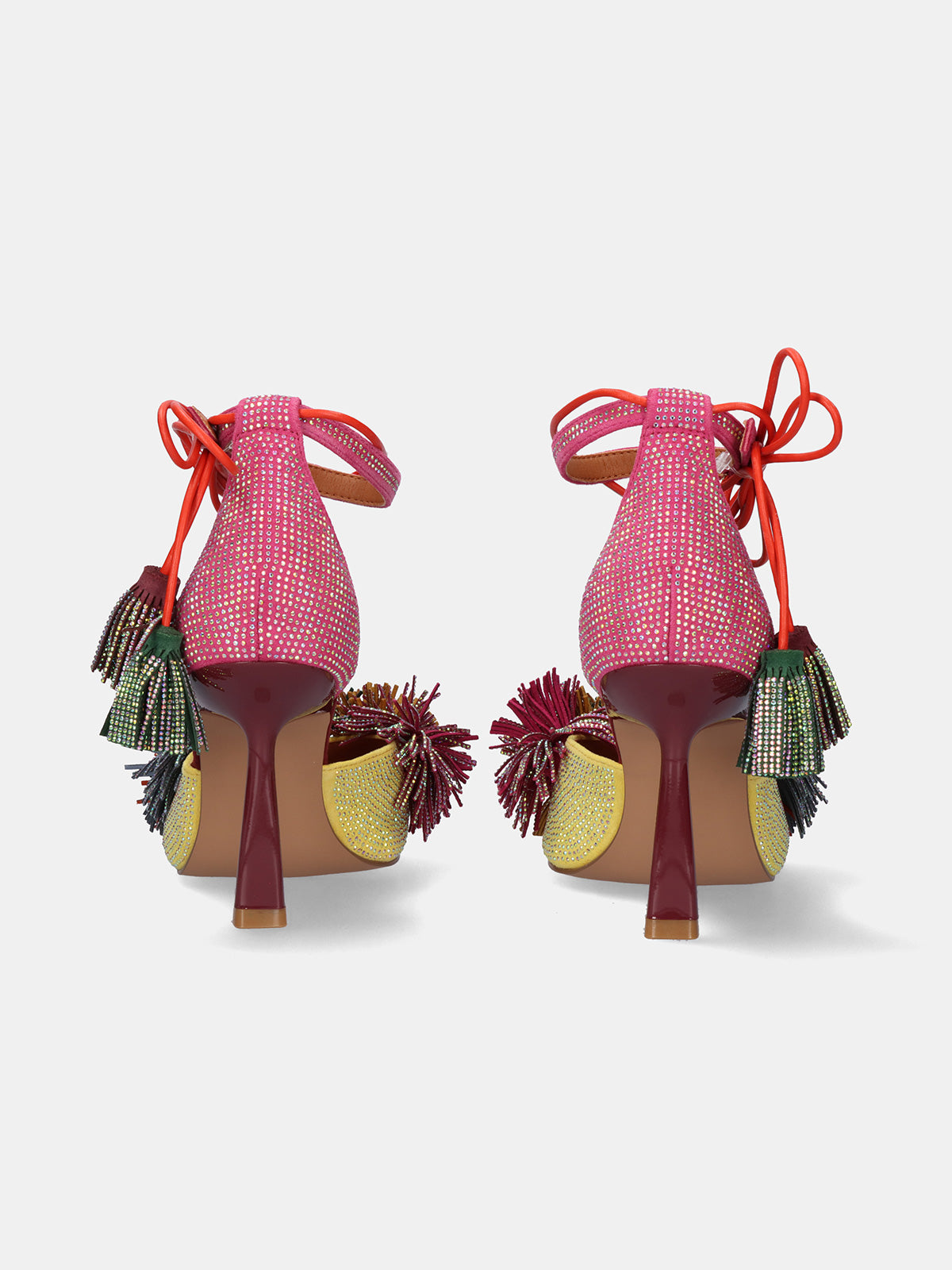 JENIFER-725 FABRIC PINK YELW