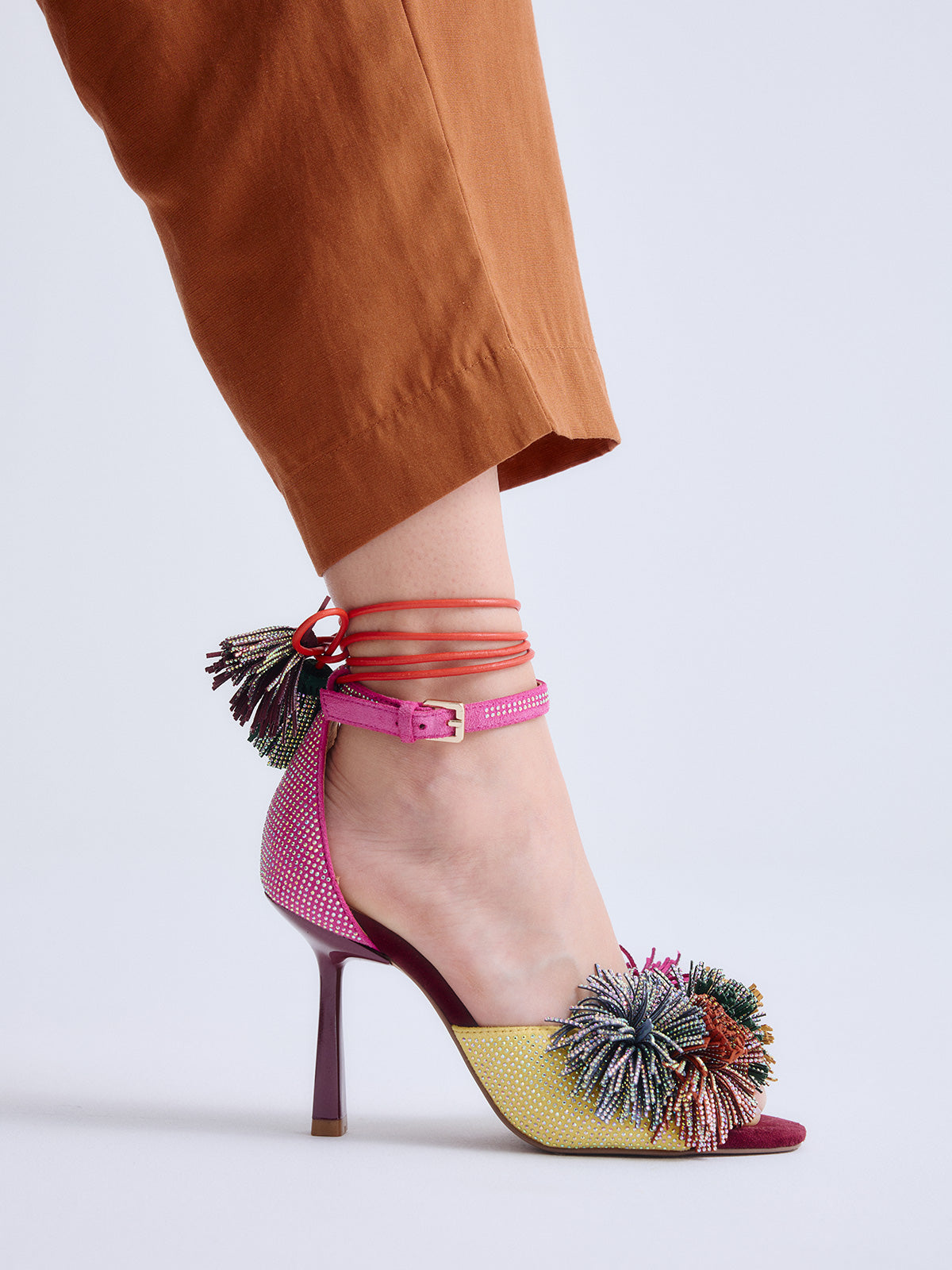 JENIFER-725 FABRIC PINK YELW