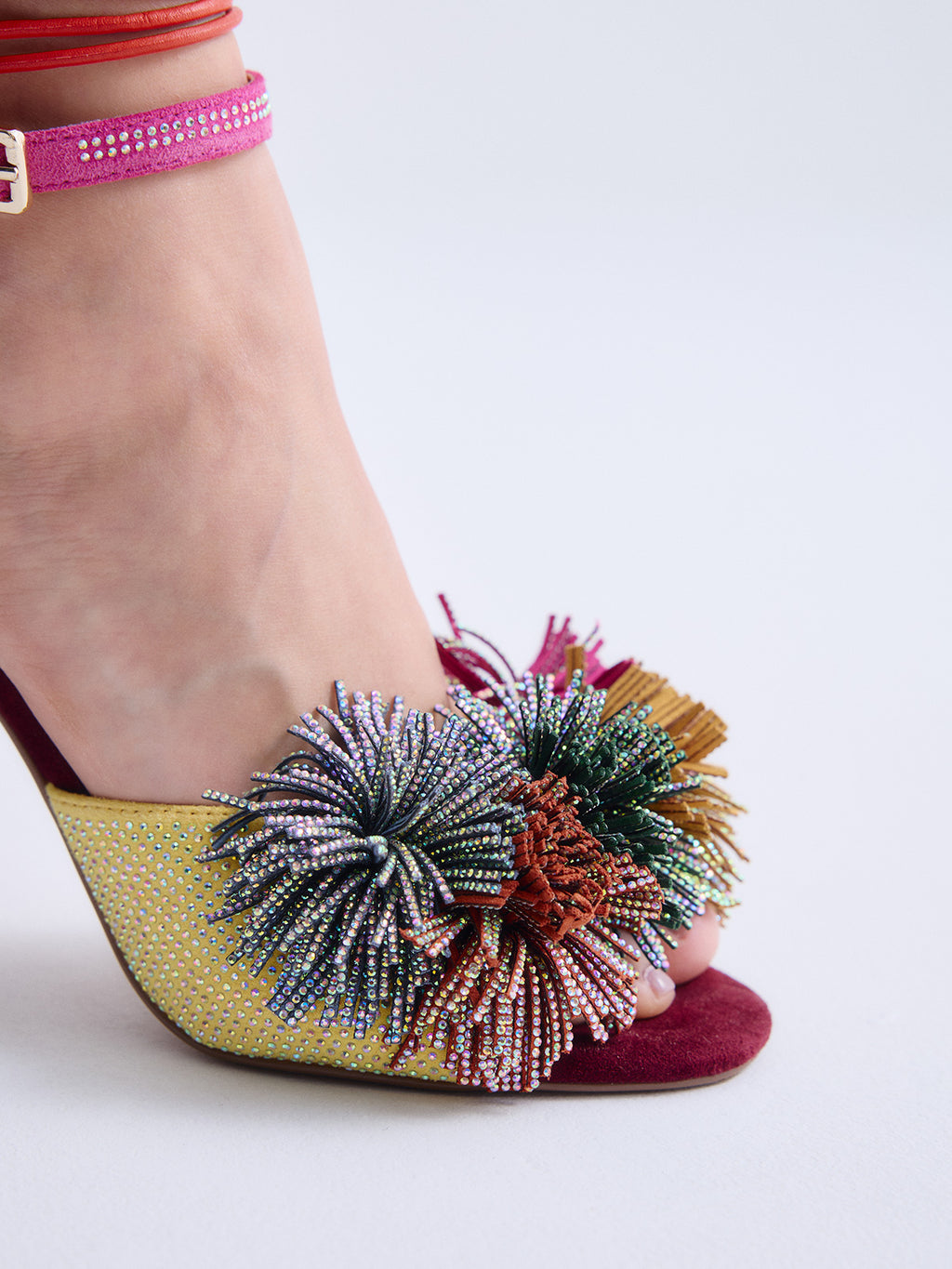 JENIFER-725 FABRIC PINK YELW