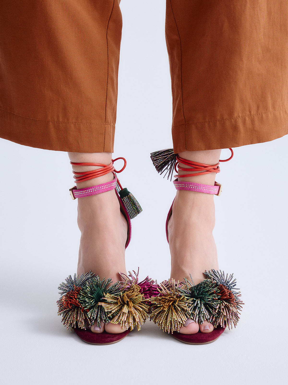 JENIFER-725 FABRIC PINK YELW