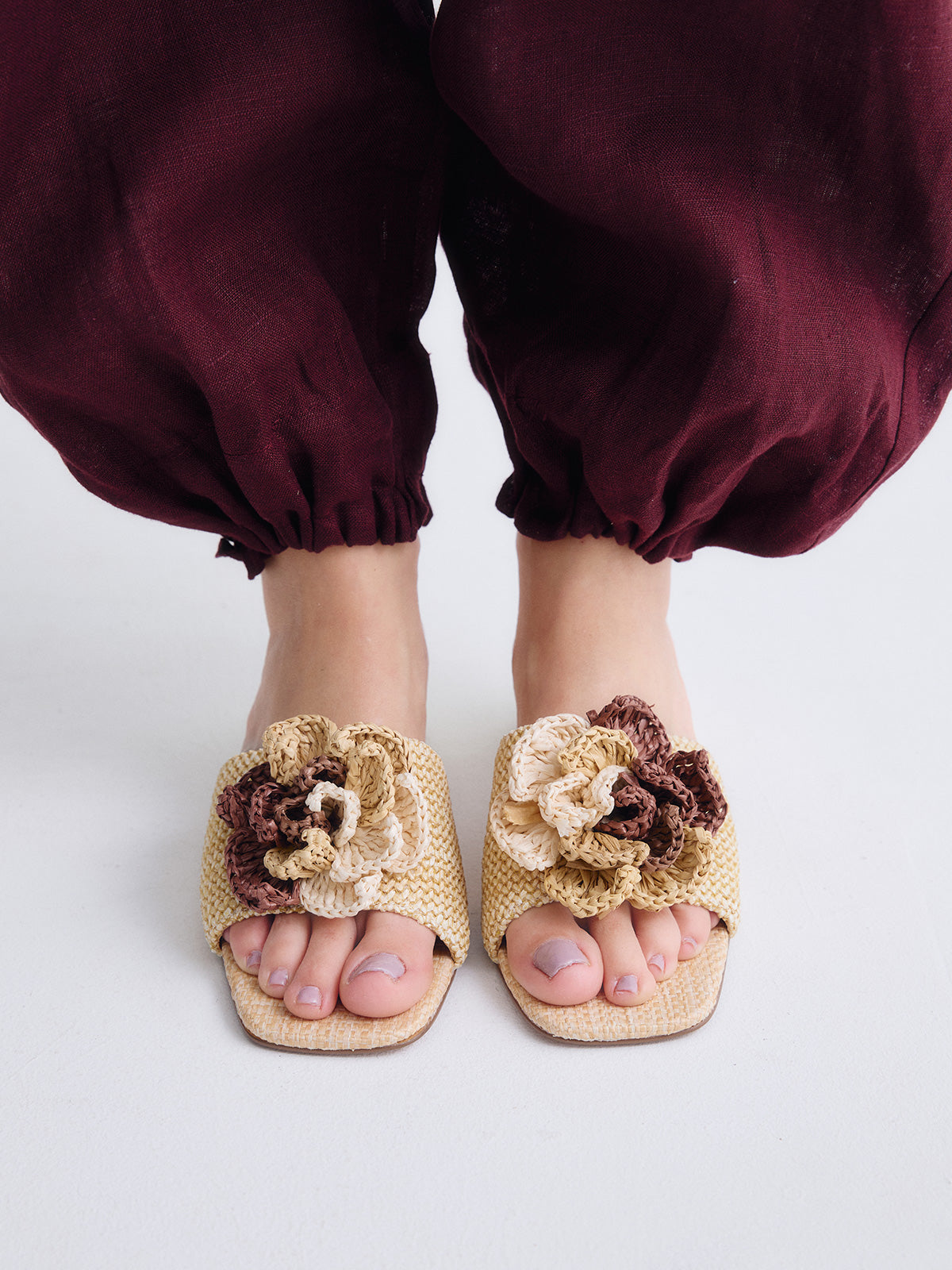 KATY-401 RAFFIA BEIGE