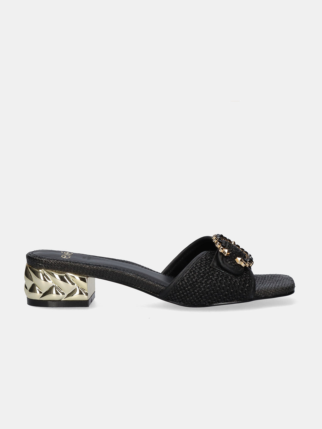 KATY-410 RAFFIA BLACK