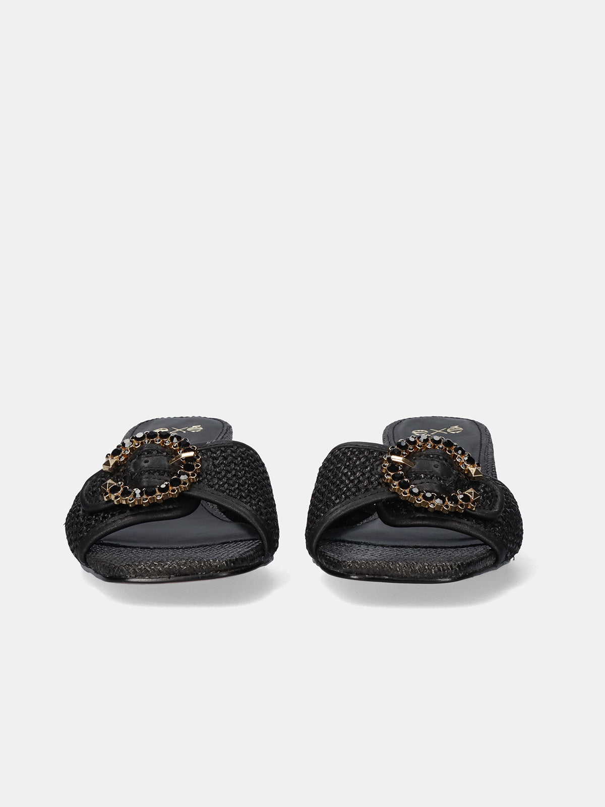 KATY-410 RAFFIA BLACK