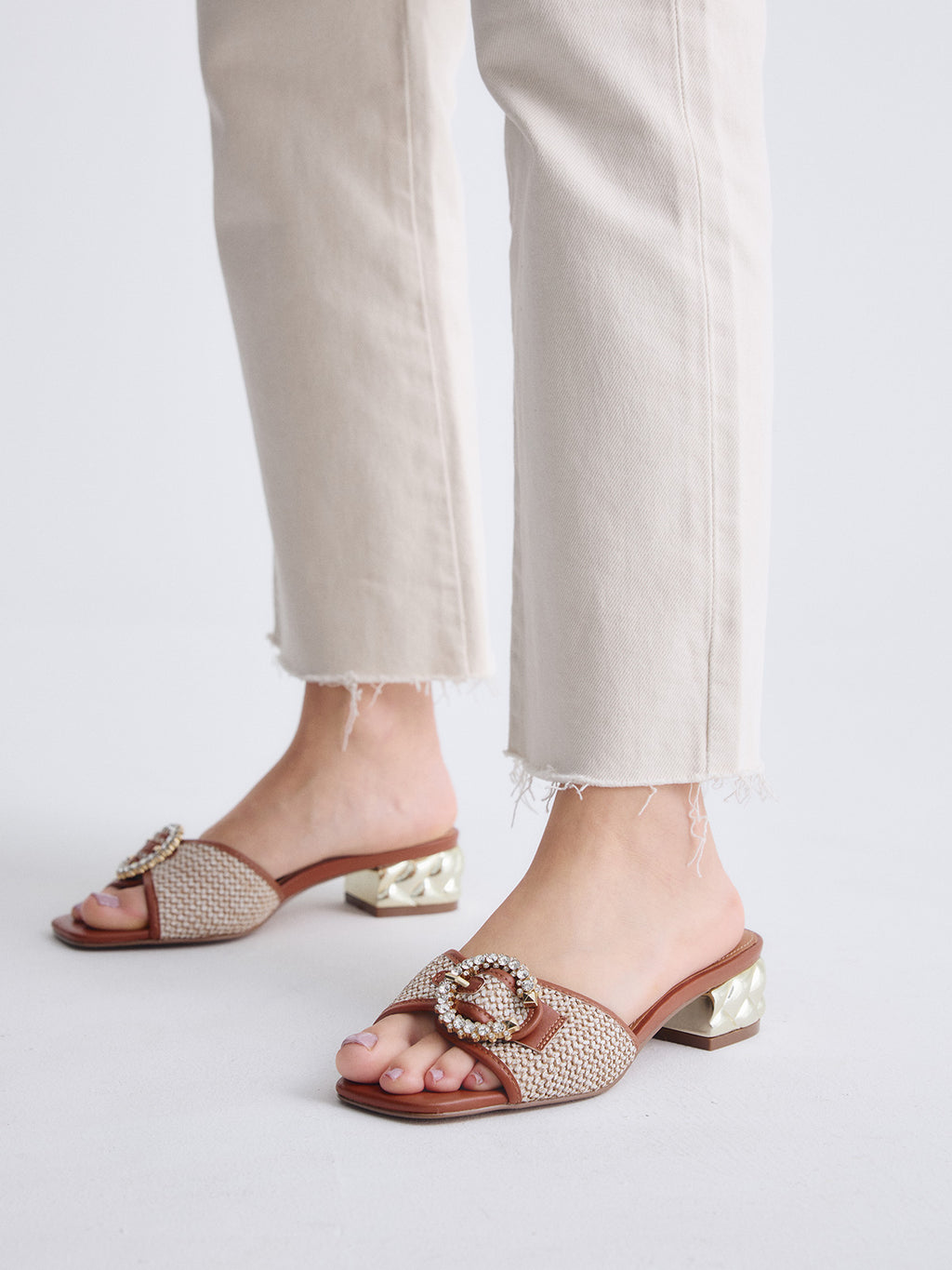 KATY-410 RAFFIA TAUPE BEIGE