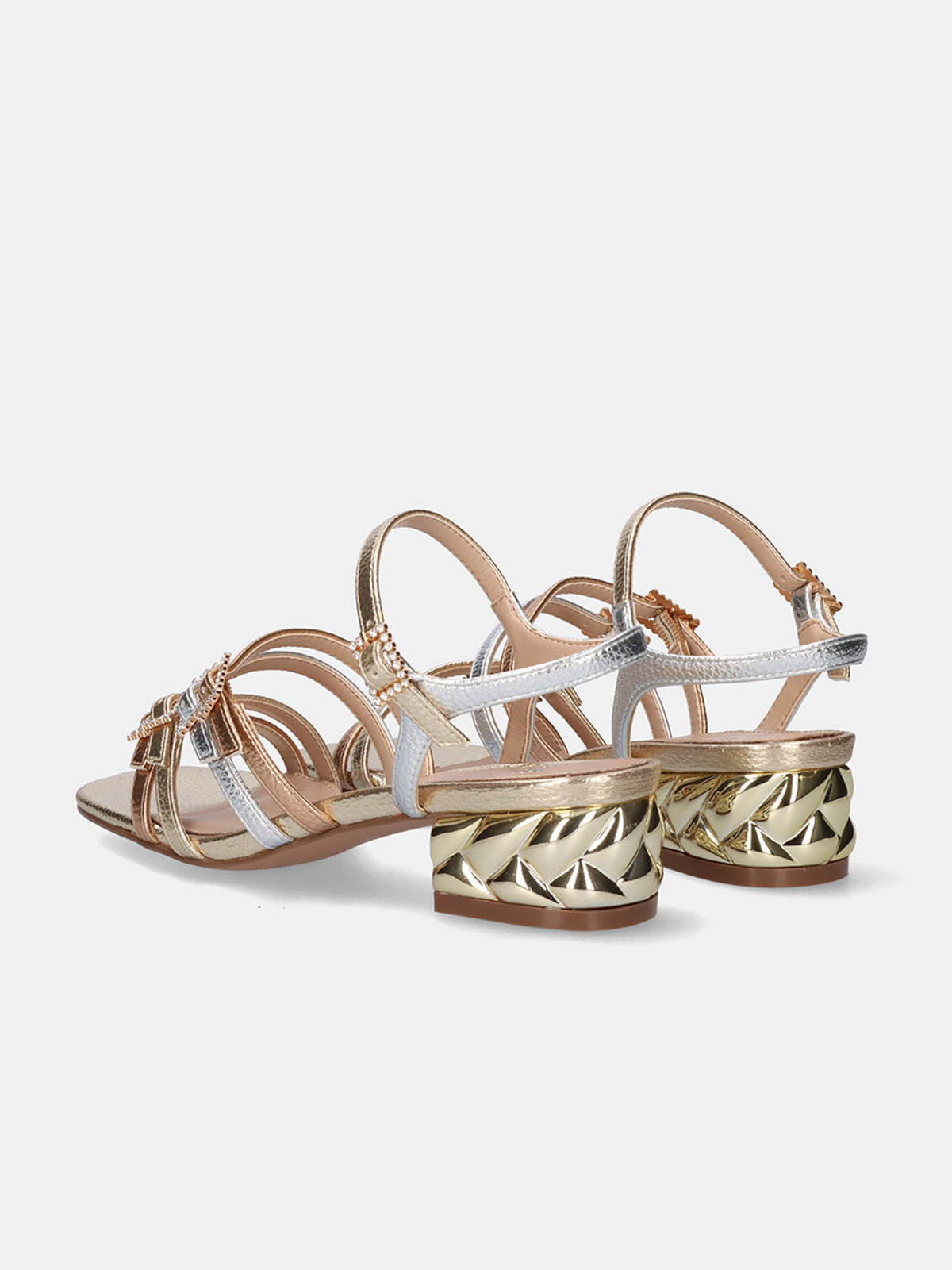 KATY-481 METALLIC GOLD SILV