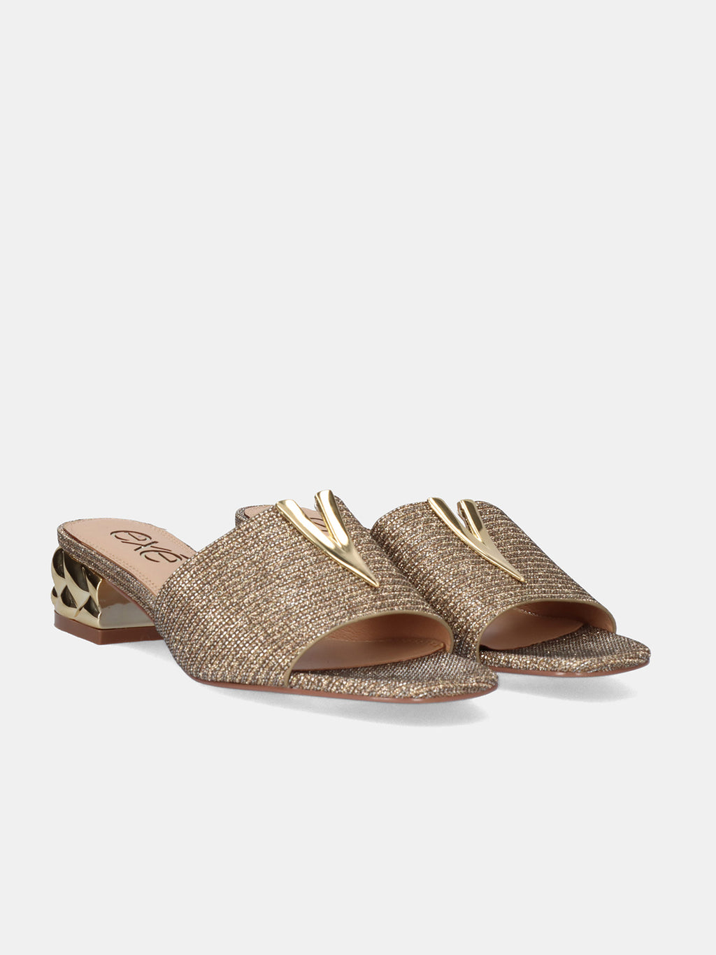 KATY-811 GLITTER PINK-SILVE