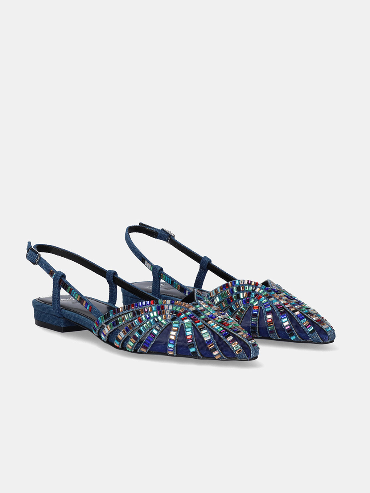 KENDAL-244 STRASS DENIM