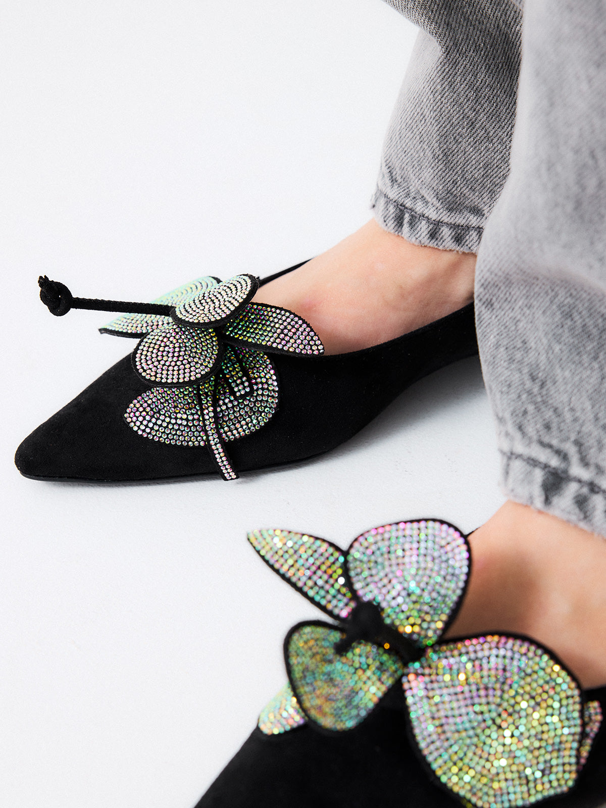 KENDAL-435 FABRIC BLACK-SILV