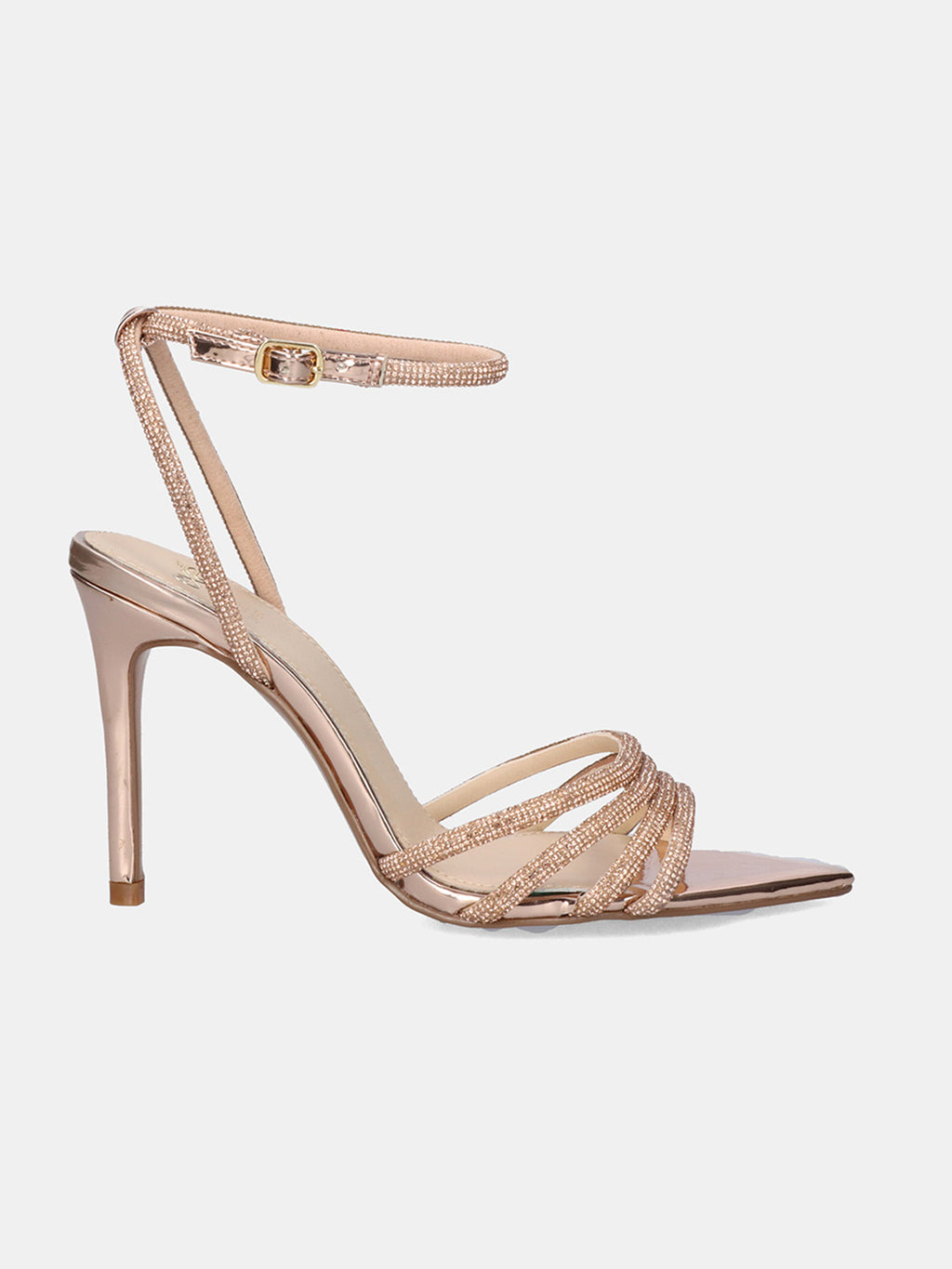 KRISTI-303 STRASS PINK GOLD