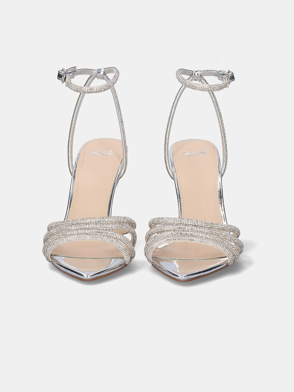 KRISTI-303 STRASS SILVER