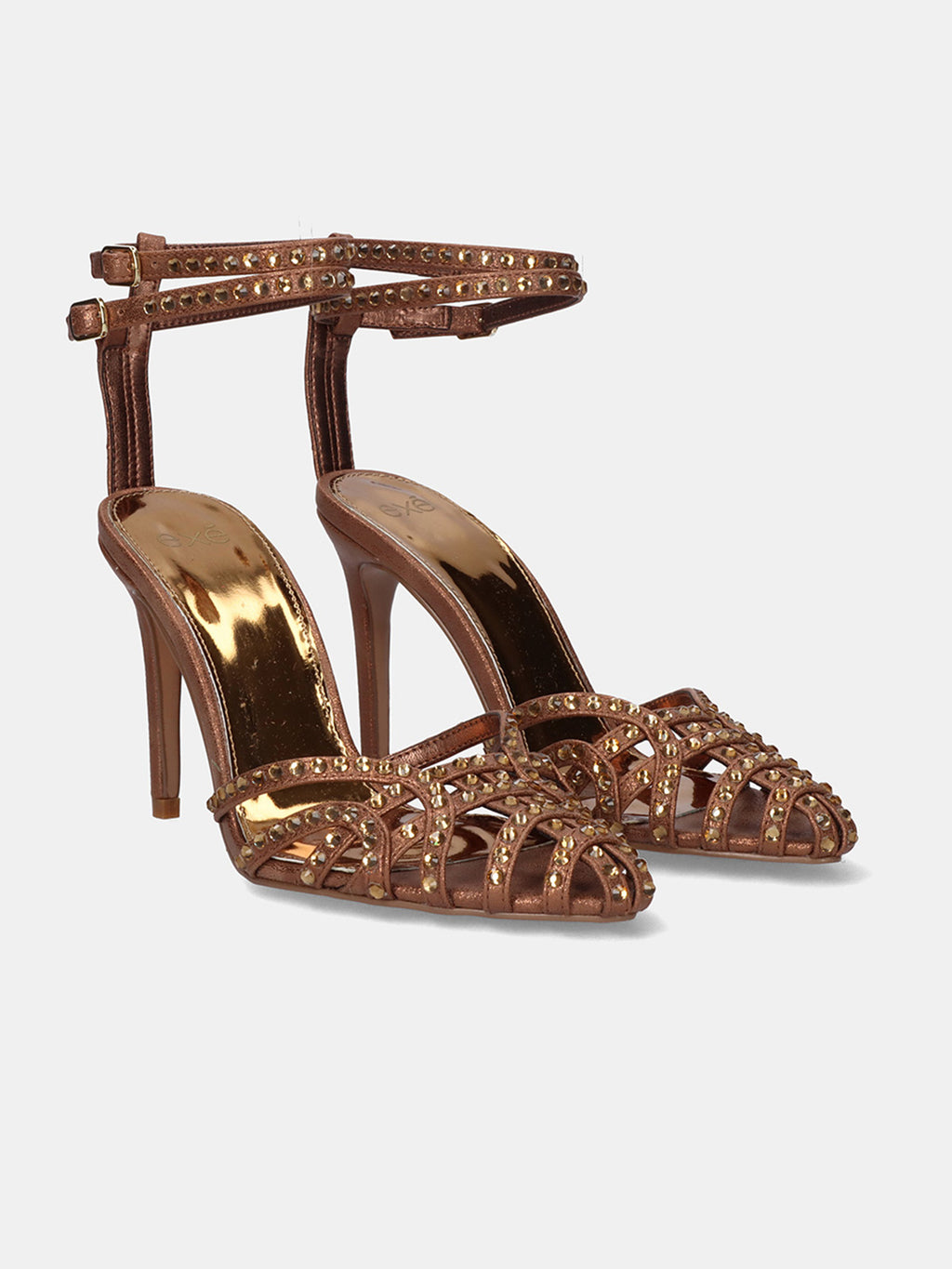 KRISTI-343 STRASS BRONZE