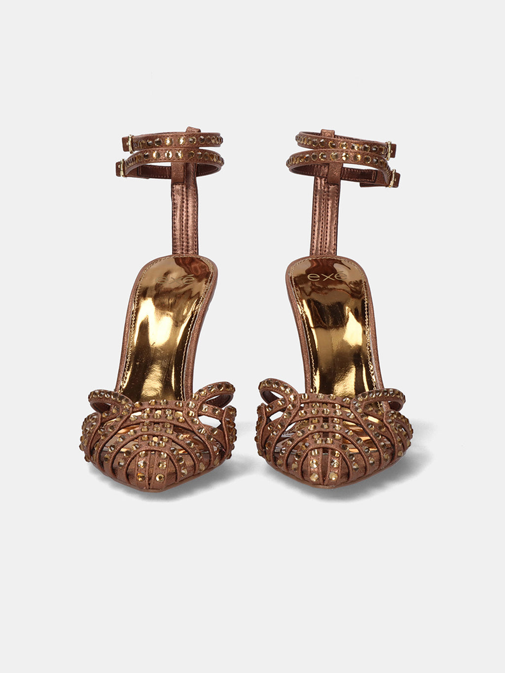 KRISTI-343 STRASS BRONZE