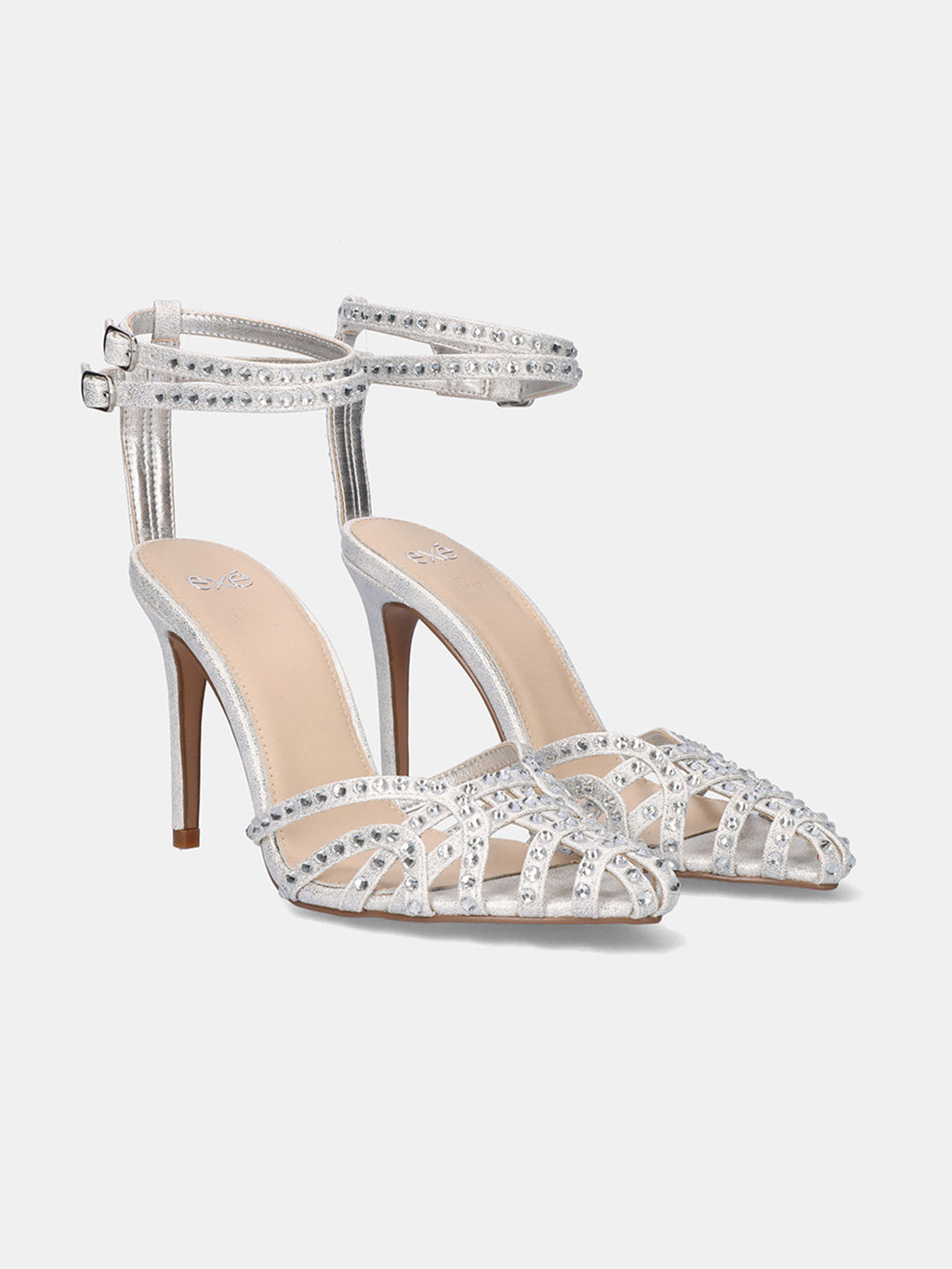 KRISTI-343 STRASS SILVER