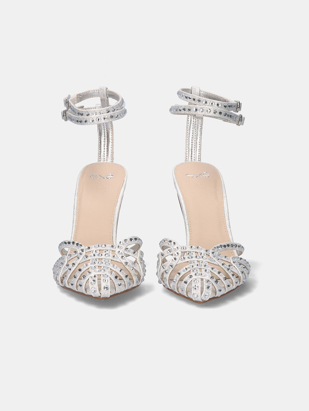 KRISTI-343 STRASS SILVER