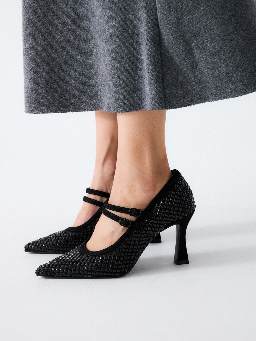 LAMINA-601 STRASS BLACK