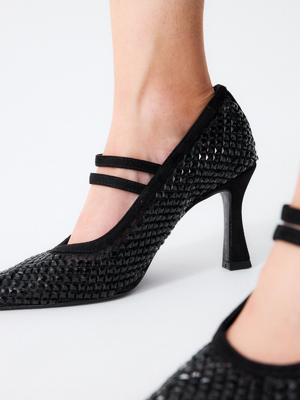 LAMINA-601 STRASS BLACK