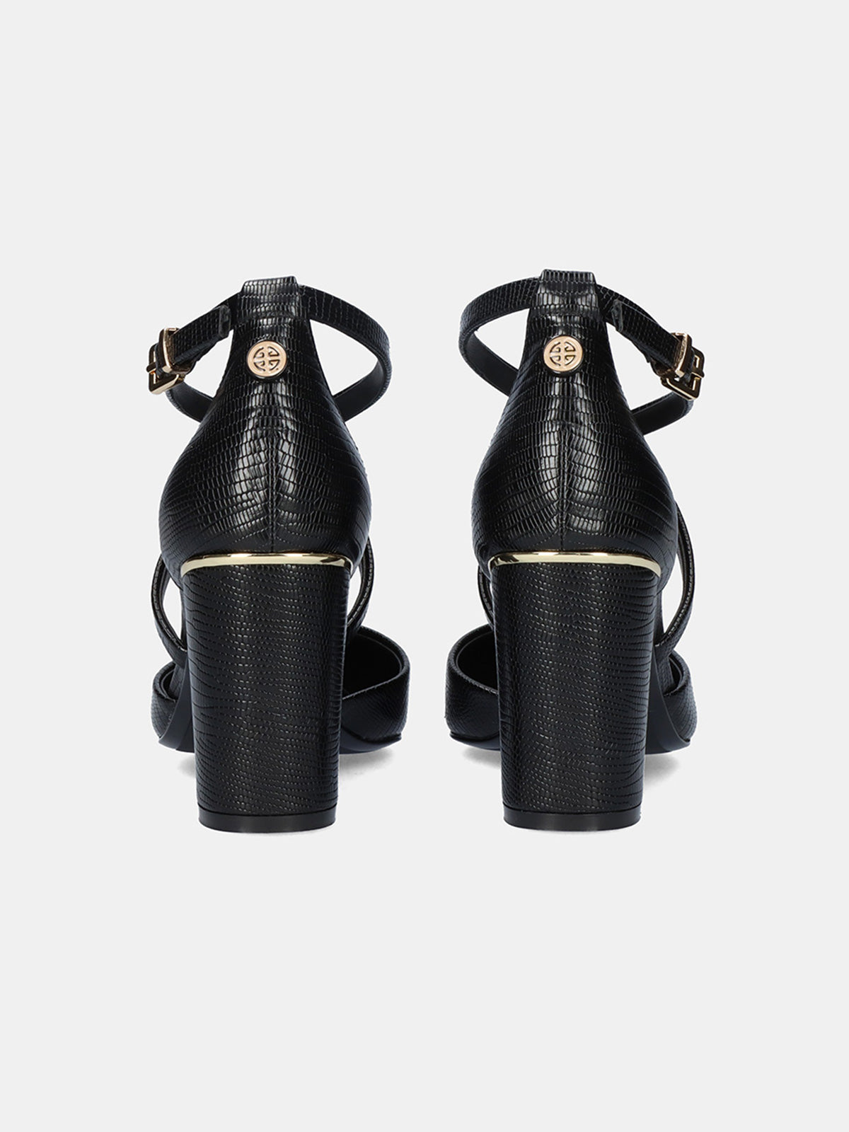 LESLIE-228 LIZARD BLACK