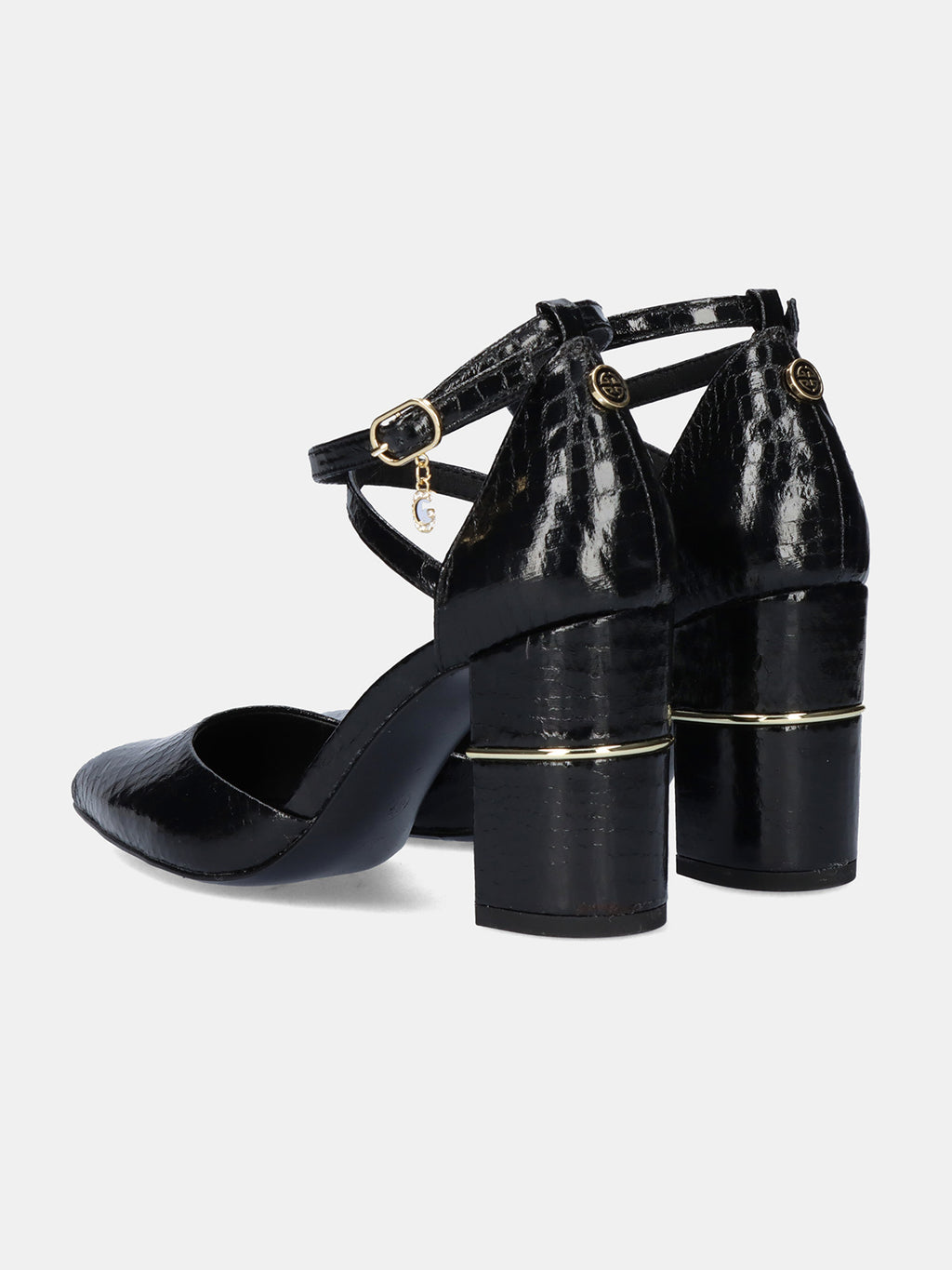 LOREEN-647 SNAKE BLACK