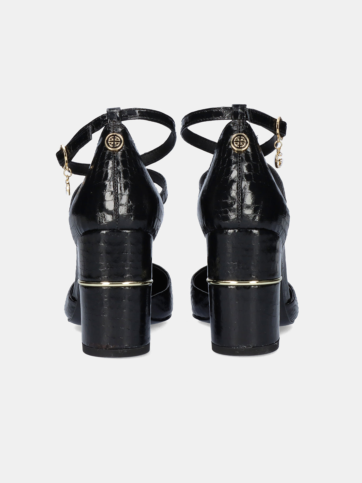 LOREEN-647 SNAKE BLACK