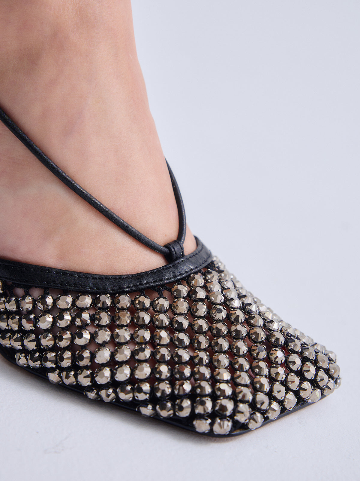 LORENA-305 STRASS PEWTER