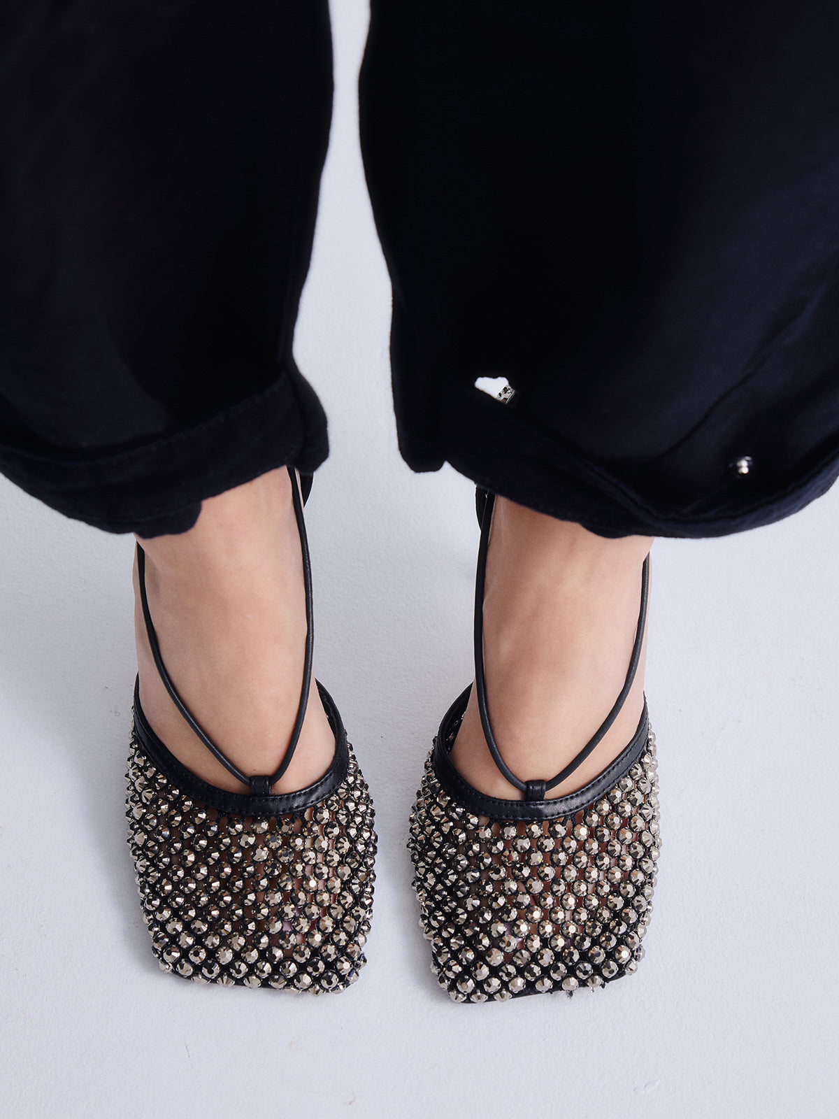 LORENA-305 STRASS PEWTER