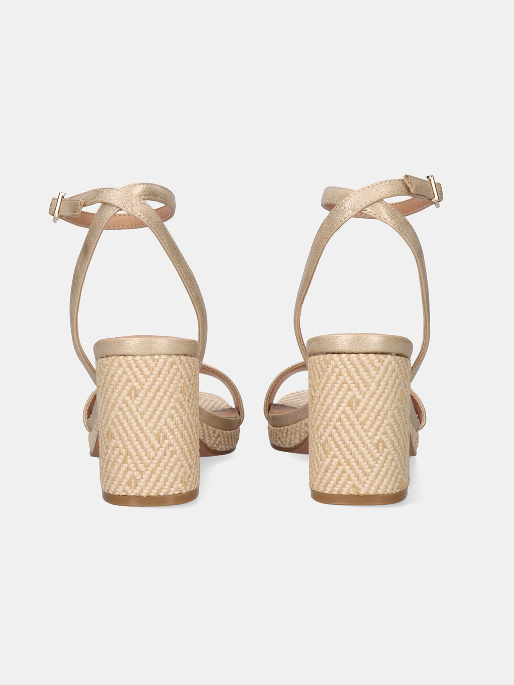 LUISA-778 RAFFIA GOLD BEIGE