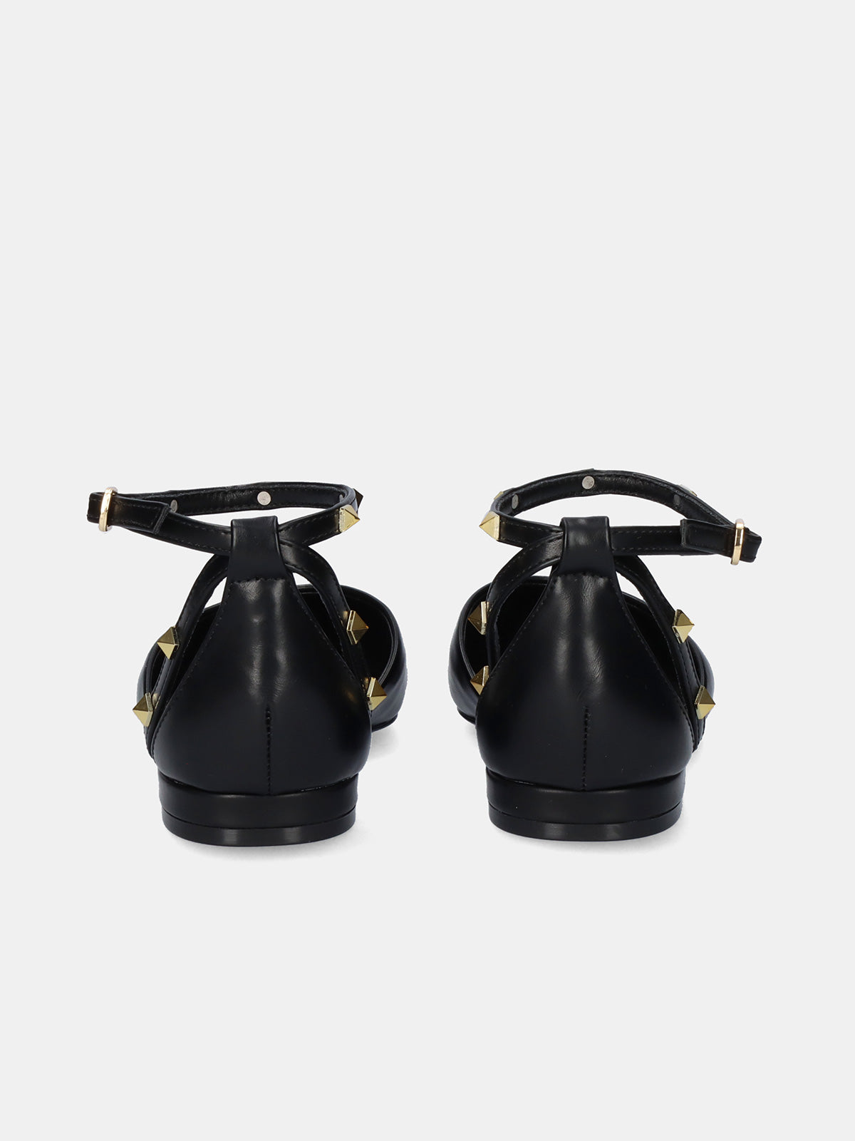 LYNDA-275 PU BLACK-GOLD