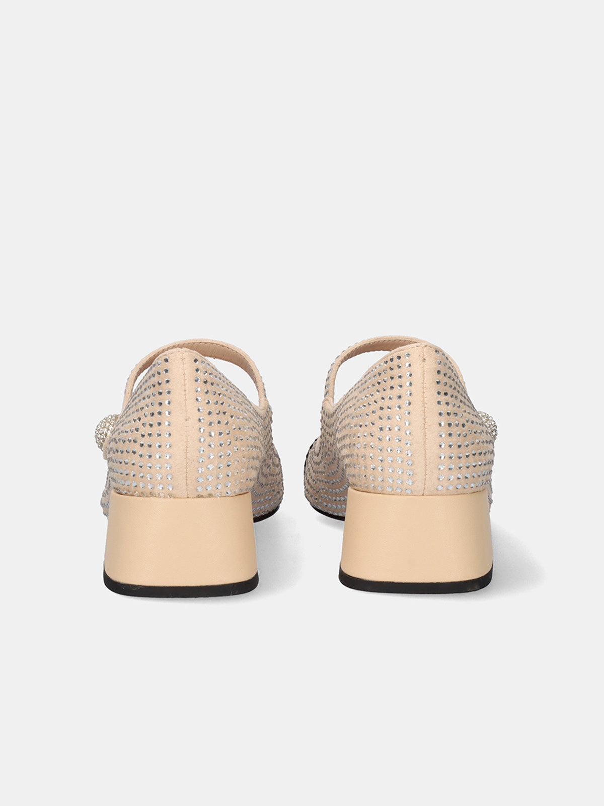 MINA-522 STRASS BEIGE BLK