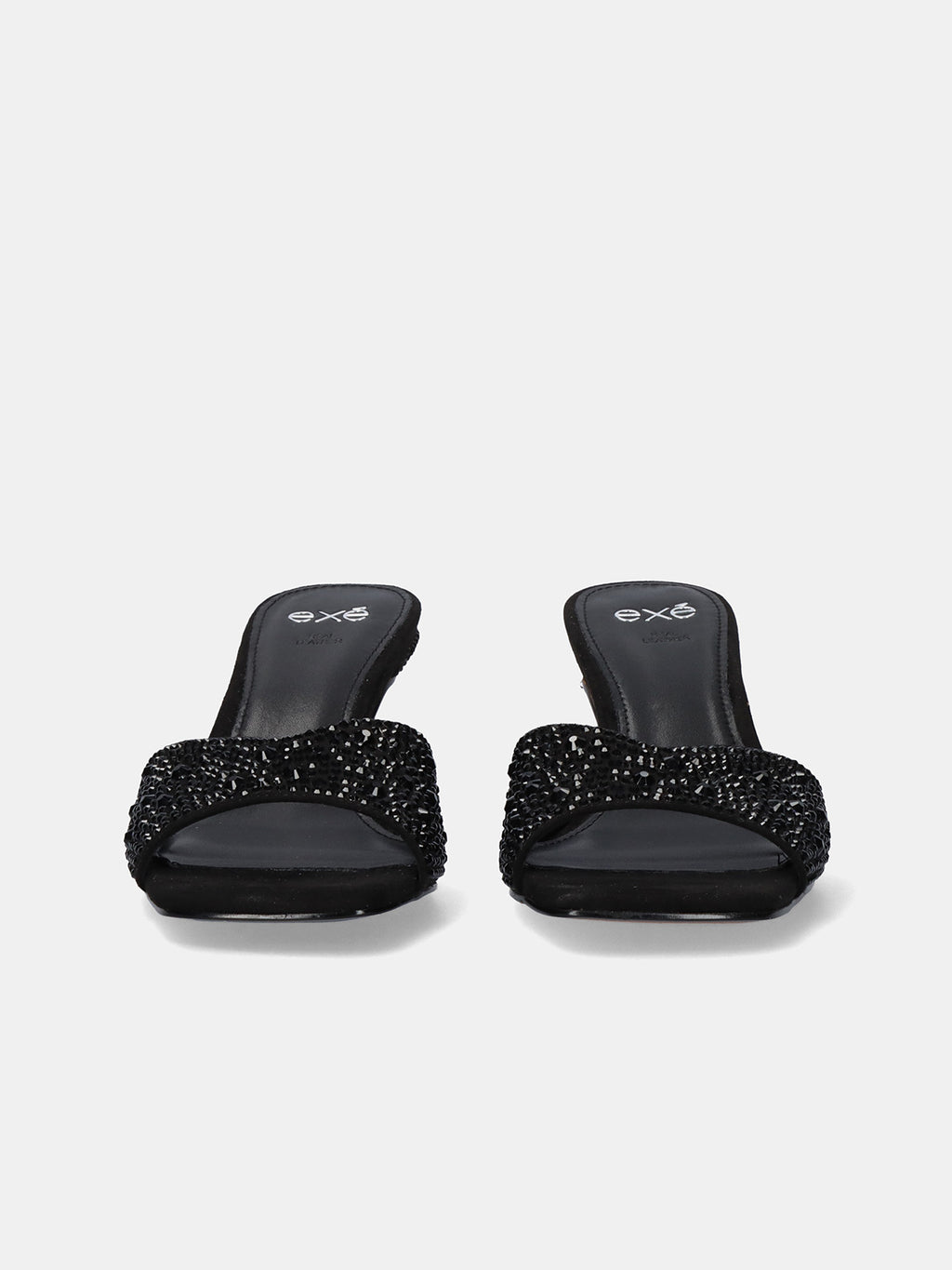 MONICA-440 STRASS BLACK