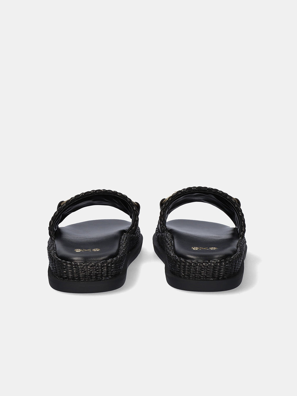 NAPOLI-771 RAFFIA BLACK