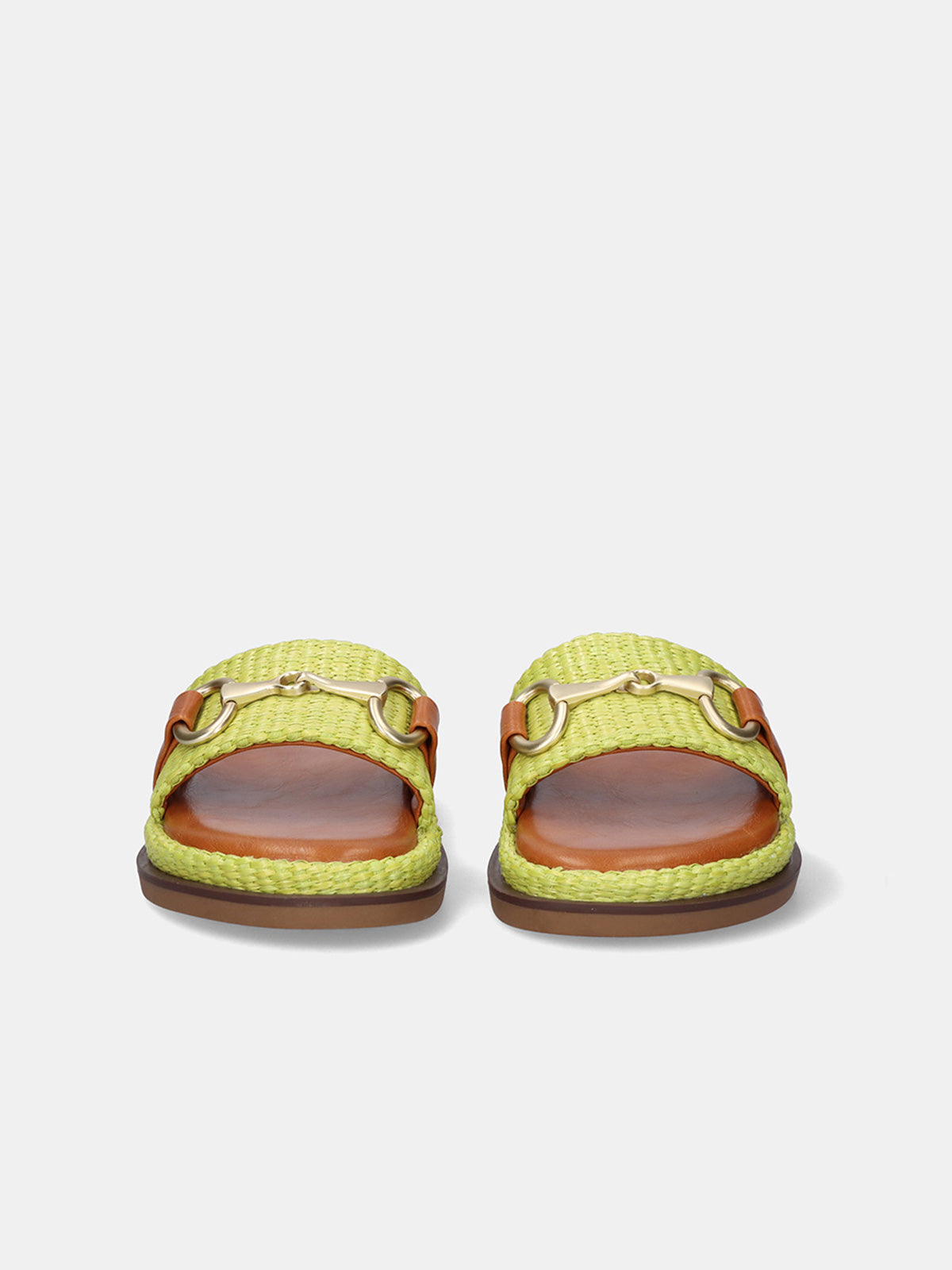 NAPOLI-771 RAFFIA GREEN